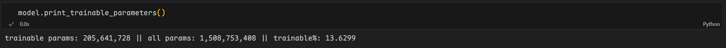 Prefix-Tuning可训练参数量